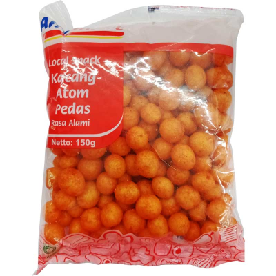 Alfamart Kacang Atom Pedas 150 G Alfagift