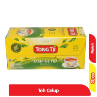 Promo Harga Tong Tji Teh Celup Jasmine Tanpa Amplop per 25 pcs 2 gr - Alfamart