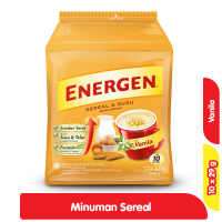 Promo Harga Energen Cereal Instant Vanilla per 10 sachet 30 gr - Alfamart