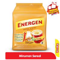 Promo Harga Energen Cereal Instant Vanilla per 10 sachet 30 gr - Alfamart