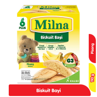 Promo Harga Milna Biskuit Bayi 6 Pisang 130 gr - Alfamart