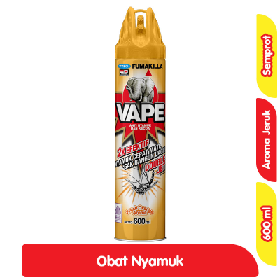 Promo Fumakilla Vape Obat Nyamuk Semprot Fresh Orange 600 ml Alfamart