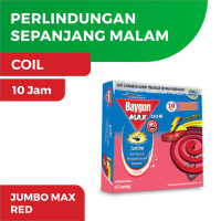 Baygon Max Coil Obat Anti Nyamuk Demam Berdarah Fresh Scent 5 pcs