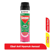 Promo Harga Baygon Insektisida Spray Flower Garden 600 ml - Alfamart