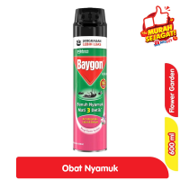 Promo Harga Baygon Insektisida Spray Flower Garden 600 ml - Alfamart