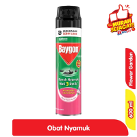Promo Harga Baygon Insektisida Spray Flower Garden 600 ml - Alfamart
