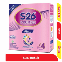 Promo Harga S26 Promise Susu Pertumbuhan Vanilla 400 gr - Alfamart