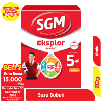 Promo Harga SGM Eksplor 5+ Susu Pertumbuhan Madu 900 gr - Alfamart