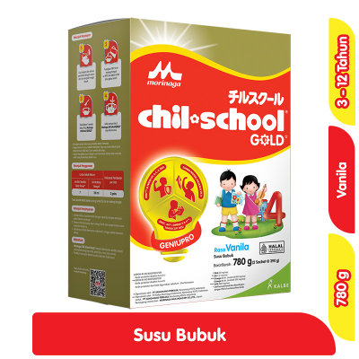 Promo Morinaga chil-school 4 Susu Bubuk Pertumbuhan Anak 3-12 Tahun Vanila 780 g Alfamart