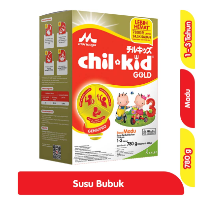 Promo Morinaga chil-kid 3 Gold Susu Bubuk Pertumbuhan Anak 1-3 Tahun Madu 780 g Alfamart