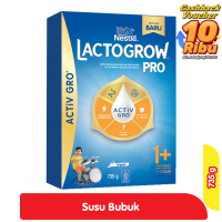 Promo Harga Lactogrow 3 Susu Pertumbuhan Plain 750 gr - Alfamart