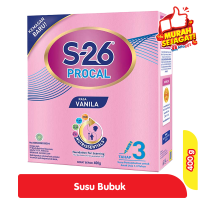 Promo Harga S26 Procal Susu Pertumbuhan Vanilla 400 gr - Alfamart