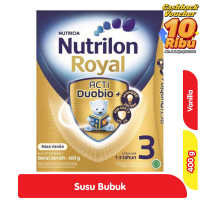 Promo Harga Nutrilon Royal 3 Susu Pertumbuhan Vanila 400 gr - Alfamart