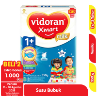 Promo Harga Vidoran Xmart 1 Vanilla 350 gr - Alfamart