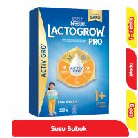 Promo Harga Lactogrow 3 Susu Pertumbuhan Madu 350 gr - Alfamart