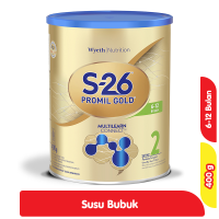 Promo Harga S26 Promil Gold 2 Susu Formula Bayi 6-12 Bulan 400 gr - Alfamart