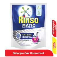 Promo Harga Rinso Detergent Matic Liquid Front Load  1600 ml - Alfamart