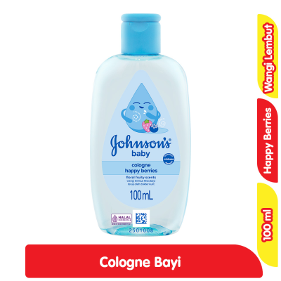 Promo Johnson's Cologne Bayi Happy Berries 100 ml Alfamart