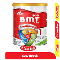 Promo Harga Morinaga BMT Platinum Susu Formula Bayi 0-6 Bulan Plain 400 gr - Alfamart