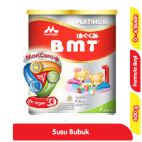 Promo Harga Morinaga BMT Platinum Susu Formula Bayi 0-6 Bulan Plain 400 gr - Alfamart