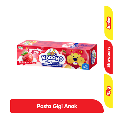 Kodomo Pasta Gigi Anak Strawberry 45 g
