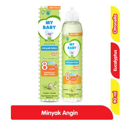 Promo My Baby Minyak Telon Plus Eucalyptus + Citronella 90 ml Alfamart