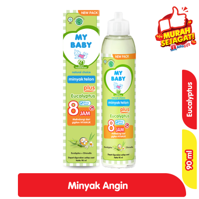 Promo My Baby Minyak Telon Plus Eucalyptus + Citronella 90 ml Alfamart