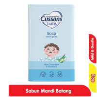Cussons Baby Mild & Gentle Sabun Mandi Bayi Batang 60 g