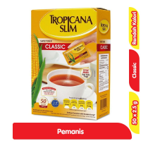 Promo Harga Tropicana Slim Sweetener Classic 50 pcs - Alfamart