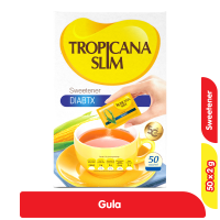 Promo Harga Tropicana Slim Sweetener Diabtx 50 pcs - Alfamart