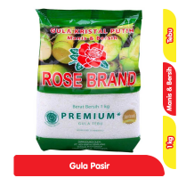 Promo Harga Rose Brand Gula Kristal Putih Premium 1000 gr - Alfamart