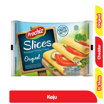Promo Prochiz Slices Keju Cheddar Lembaran 10 s Alfamart