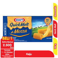 Promo Harga Kraft Quick Melt 165 gr - Alfamart