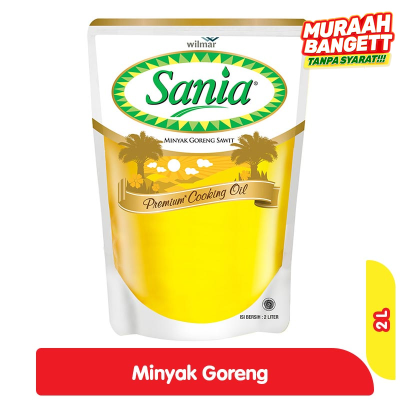 Promo Sania Minyak Goreng Pouch 2 L Alfamart