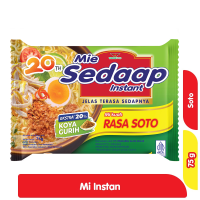 Promo Harga Sedaap Mie Kuah Soto 75 gr - Alfamart