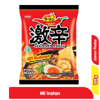 Promo Harga Nissin Gekikara Ramen Jamur Pedas 109 gr - Alfamart