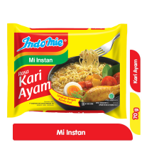 Promo Harga Indomie Mi Kuah Kari Ayam 72 gr - Alfamart