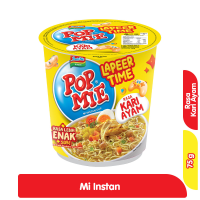 Promo Harga Indomie Pop Mie Instan Kari Ayam 75 gr - Alfamart