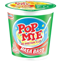 Promo Harga Indomie Pop Mie Instan Baso 75 gr - Alfamart