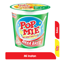 Promo Harga Indomie Pop Mie Instan Baso 75 gr - Alfamart