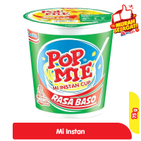 Promo Harga Indomie Pop Mie Instan Baso 75 gr - Alfamart