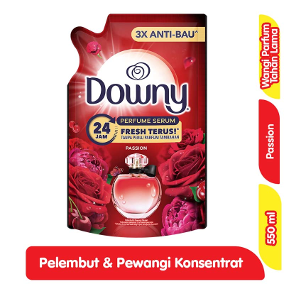 Promo Downy Pelembut & Pewangi Pakaian Passion 550 ml Alfamart