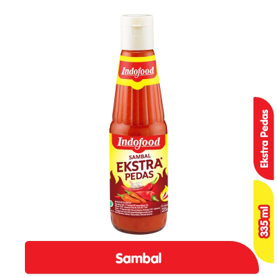 Indofood Sambal Pedas Botol 335 ml