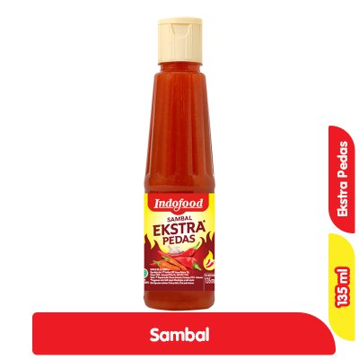 Promo Indofood Sambal Ekstra Pedas Botol 135 ml Alfamart