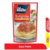 Promo Harga La Fonte Saus Pasta Bolognese 315 gr - Alfamart