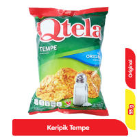 Promo Harga Qtela Keripik Tempe Original 55 gr - Alfamart