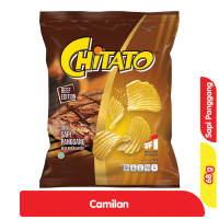 Promo Harga Chitato Snack Potato Chips Sapi Panggang Beef Barbeque 68 gr - Alfamart