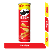 Promo Harga Pringles Potato Crisps Original 107 gr - Alfamart