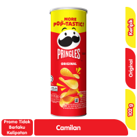 Promo Harga Pringles Potato Crisps Original 107 gr - Alfamart