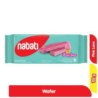 Promo Harga Nabati Wafer Pink Lava 127 gr - Alfamart